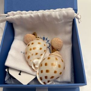 Rebecca De Ravenel Ophelia Pink Shell Earrings